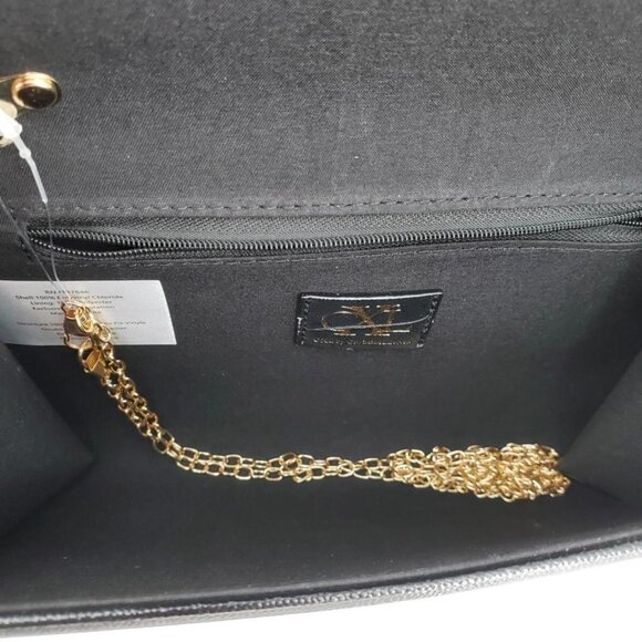 CXL by Christian Lacroix Glam Caviar Clutch - Black - Picture 4 of 5